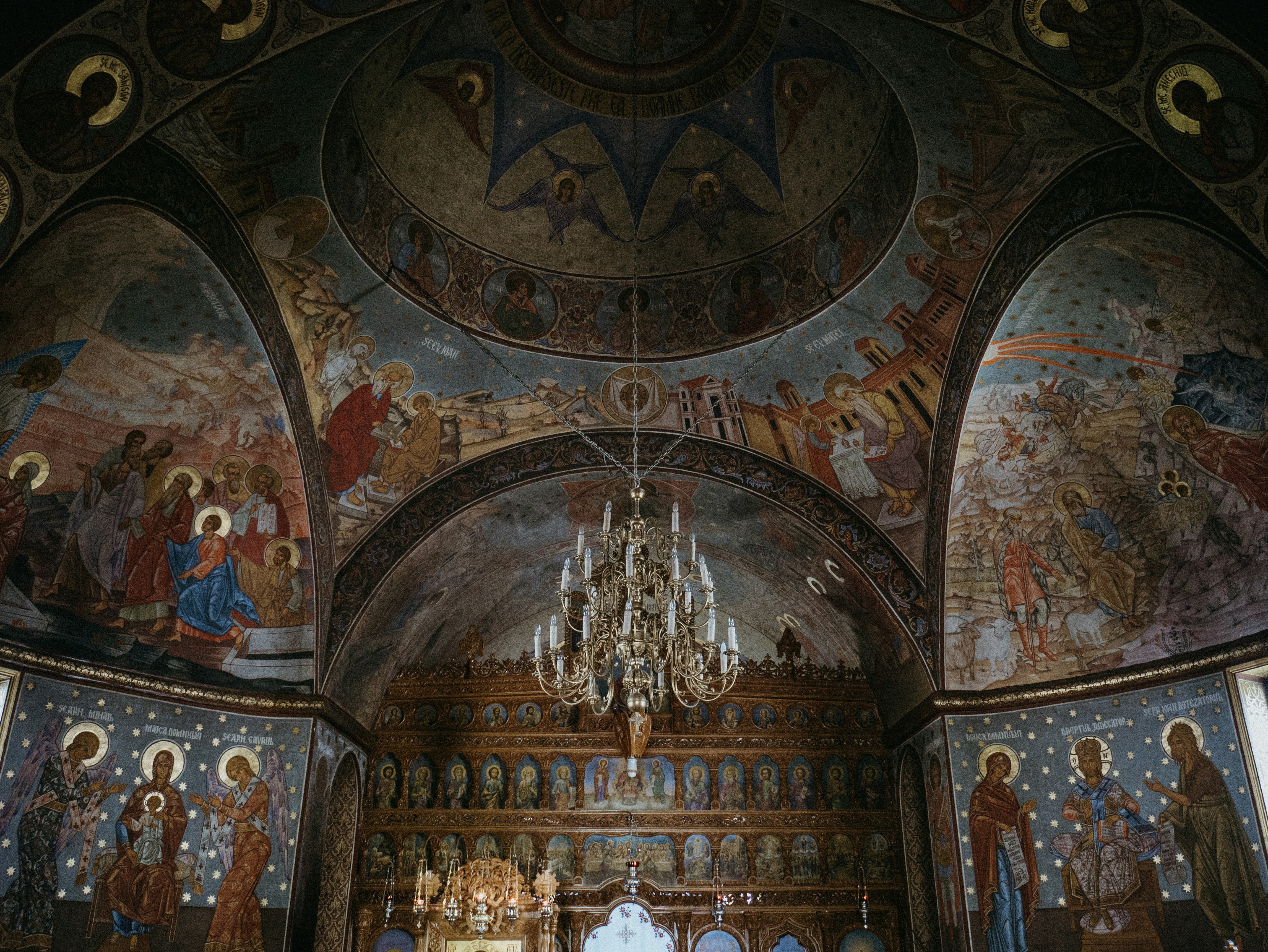 Orthodox icon held in hands